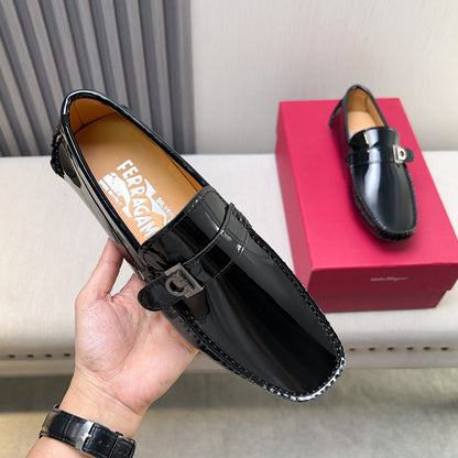 Ferragamo Classic Leather Loafers