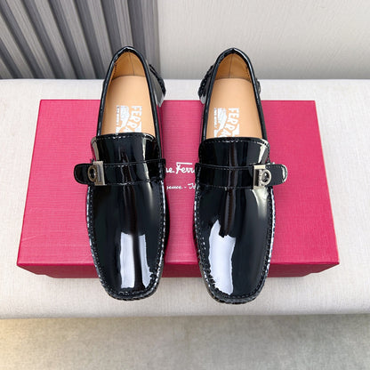 Ferragamo Classic Leather Loafers