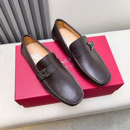 Ferragamo Classic Leather Loafers