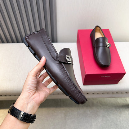 Ferragamo Classic Leather Loafers