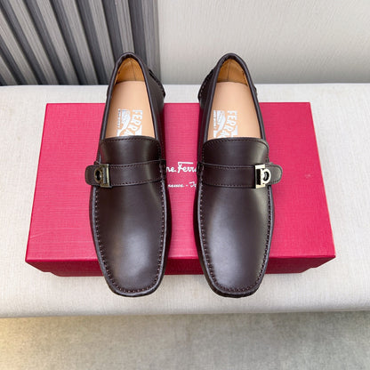 Ferragamo Classic Leather Loafers