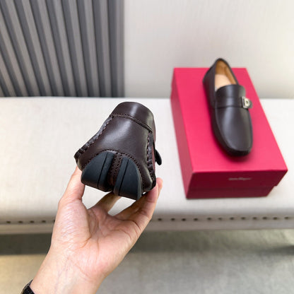 Ferragamo Classic Leather Loafers