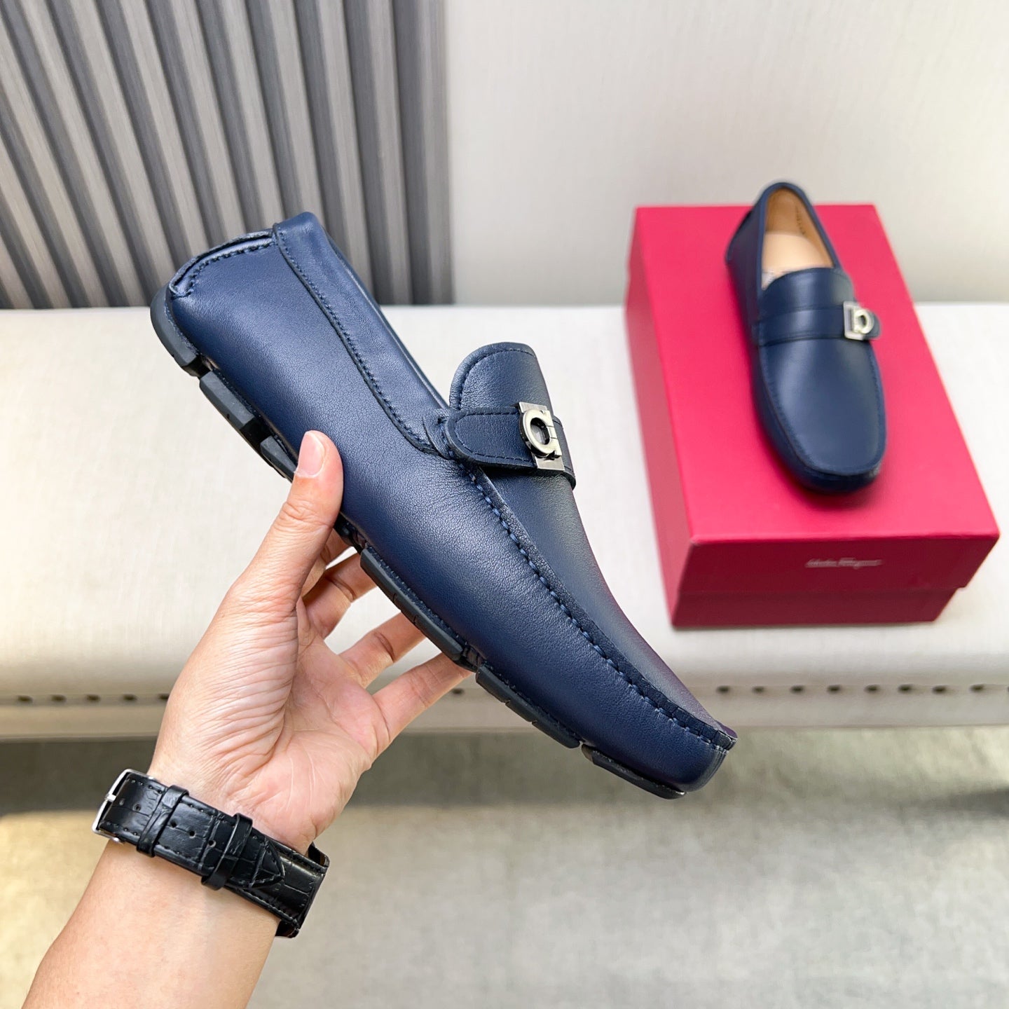 Ferragamo Classic Leather Loafers