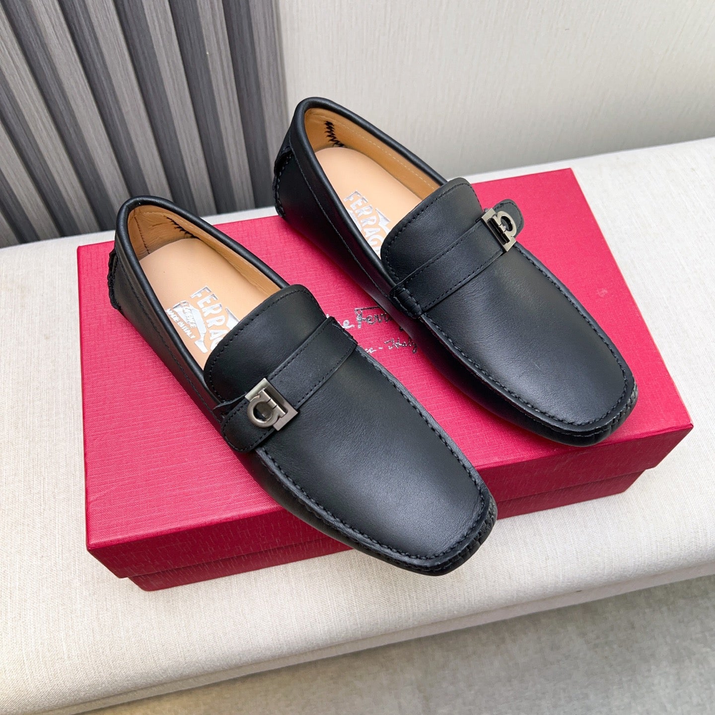 Ferragamo Classic Leather Loafers