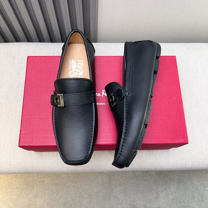 Ferragamo Classic Leather Loafers