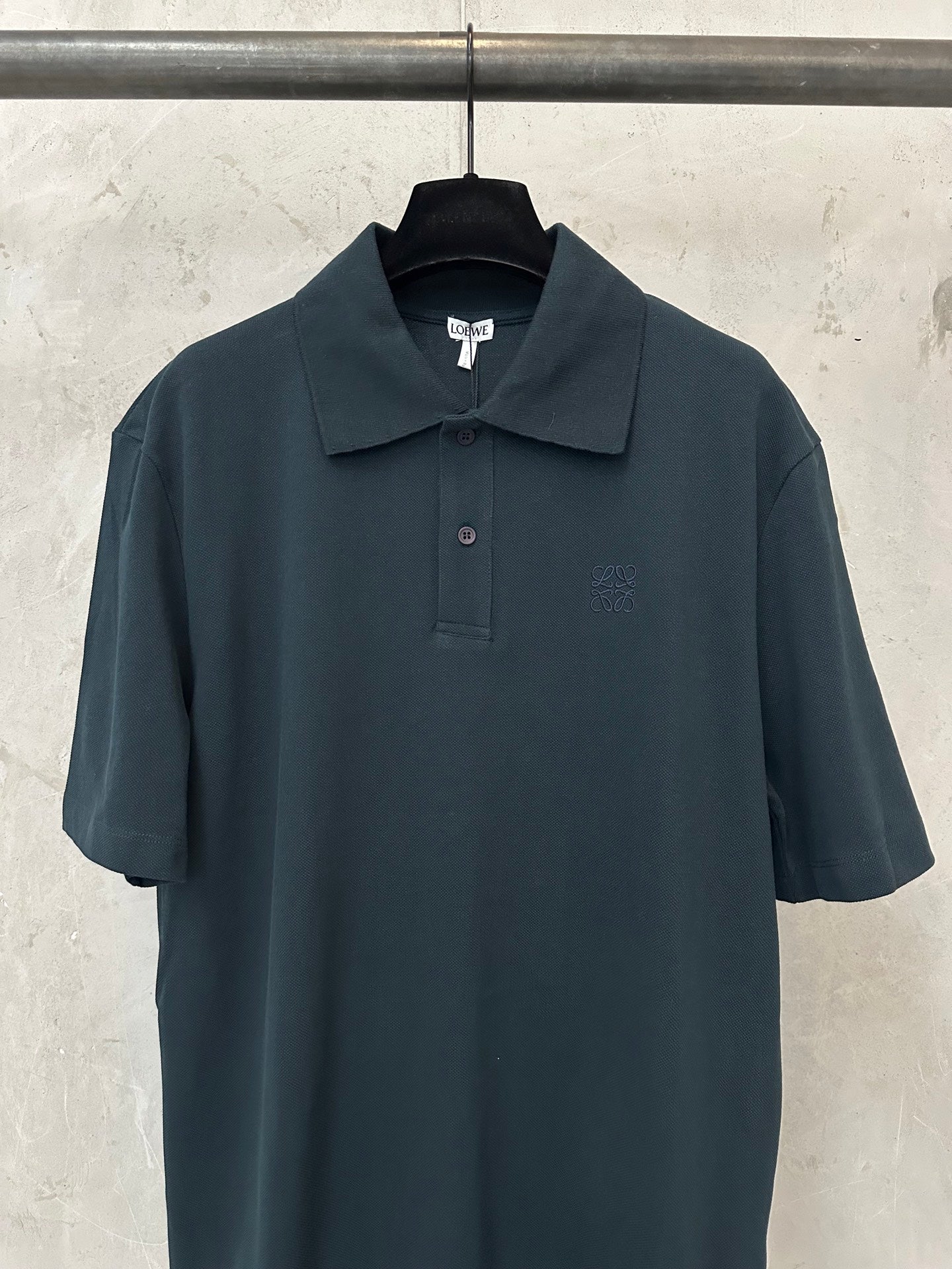 Loewe Embroidered Logo Cotton Polo Shirt – 26SS