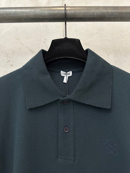 Loewe Embroidered Logo Cotton Polo Shirt – 26SS