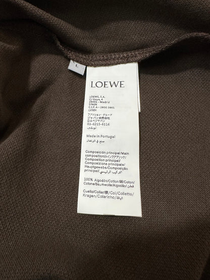 Loewe Embroidered Logo Cotton Polo Shirt – 26SS