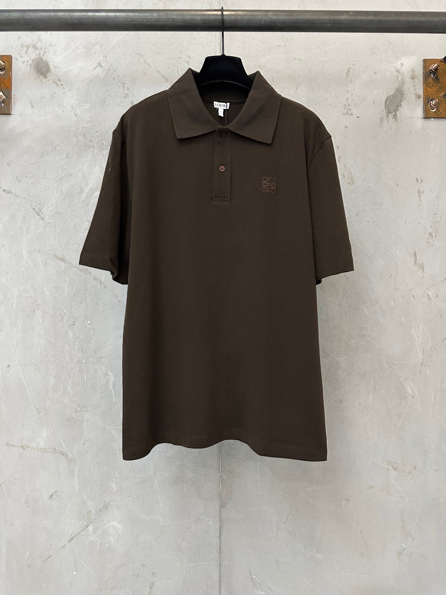 Loewe Embroidered Logo Cotton Polo Shirt – 26SS