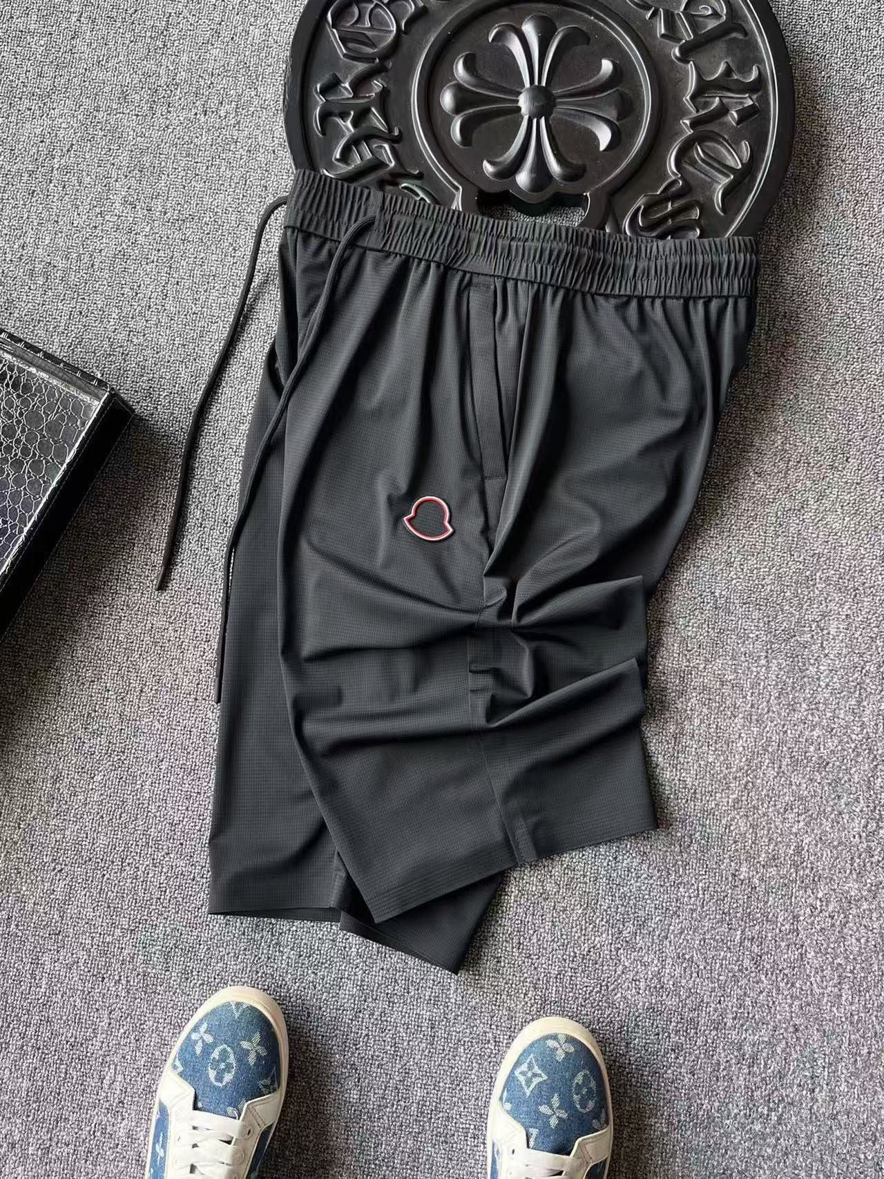 Moncler Seamless Nylon-Spandex Shorts