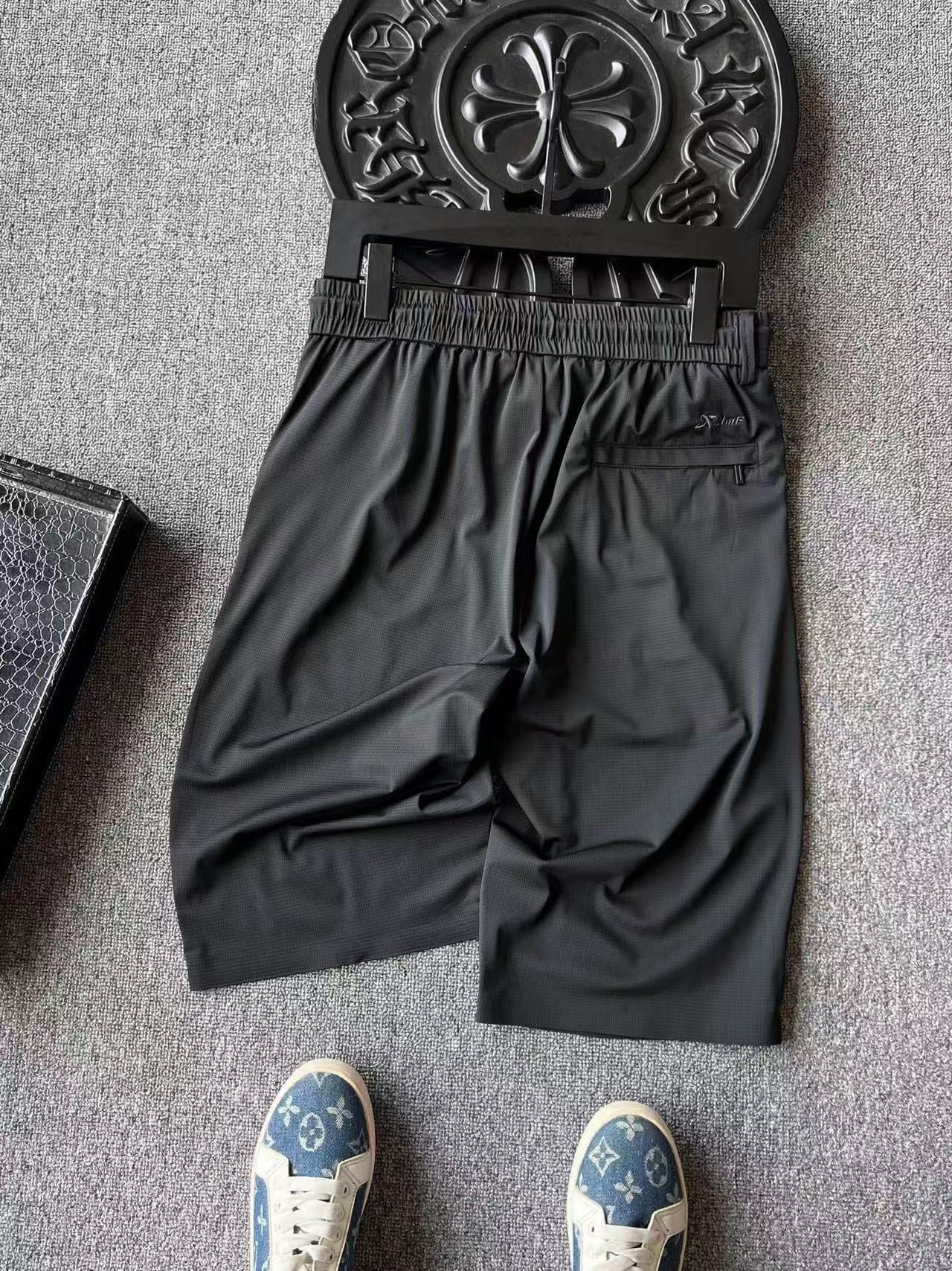 Moncler Seamless Nylon-Spandex Shorts