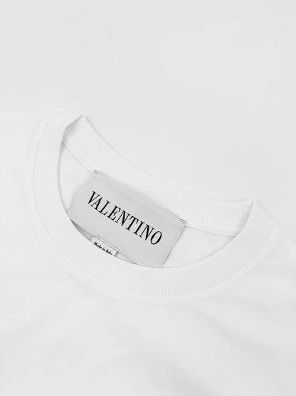 Valentino VLogo Signature Embroidered Cotton T-Shirt