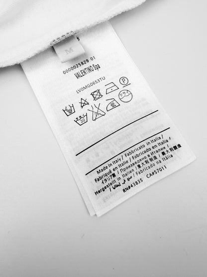 Valentino VLogo Signature Embroidered Cotton T-Shirt