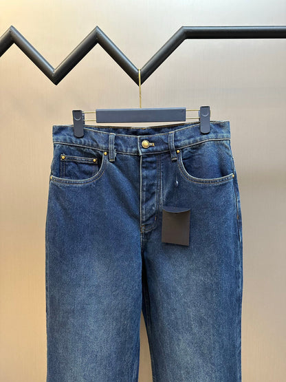 Louis Vuitton Monogram Cuffed Skate Jeans