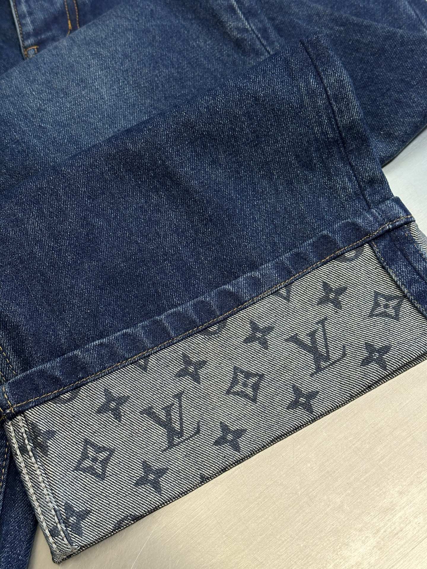Louis Vuitton Monogram Cuffed Skate Jeans