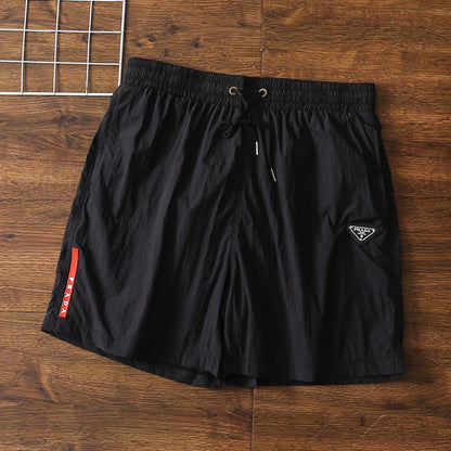 Prada Triangle Logo Quick-Dry Nylon Shorts – Summer Collection