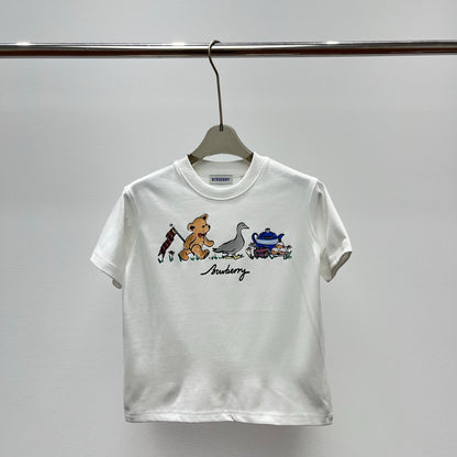 Burberry Kids Logo Print T-Shirt – Kids Collection