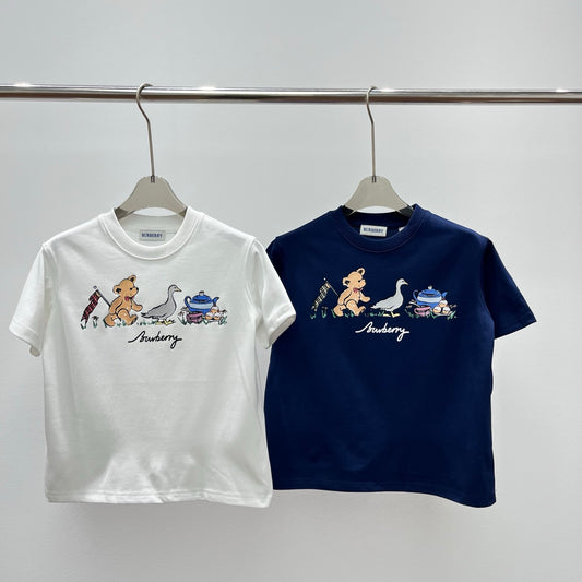 Burberry Kids Logo Print T-Shirt – Kids Collection