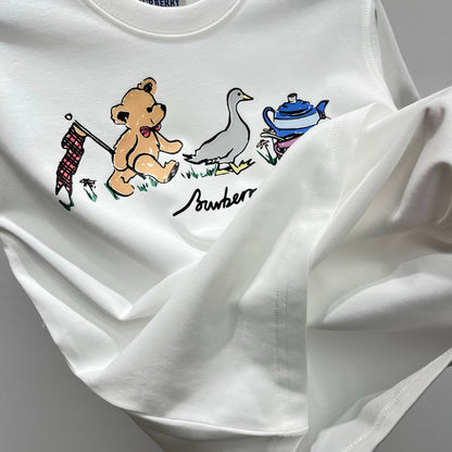 Burberry Kids Logo Print T-Shirt – Kids Collection