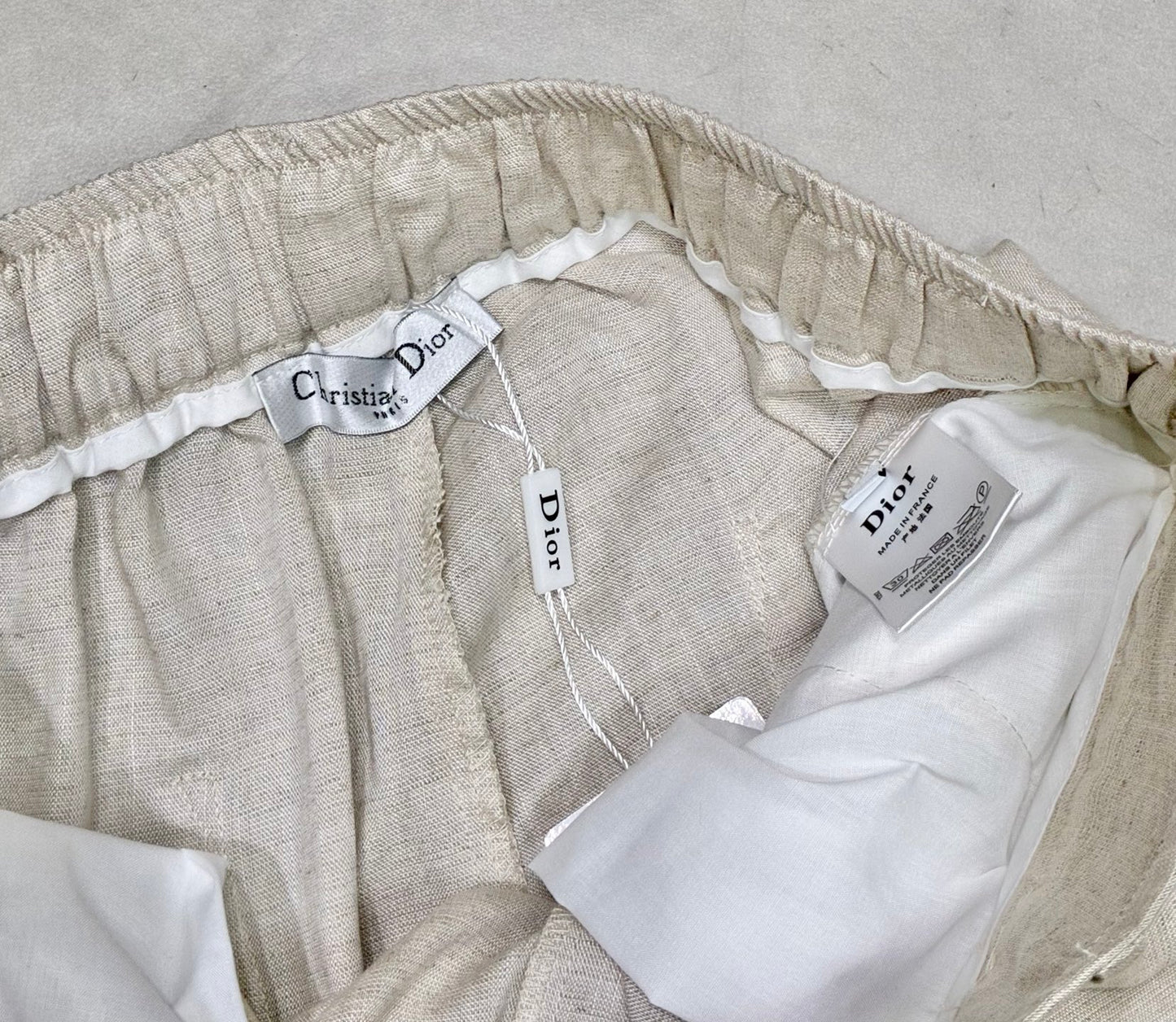 Dior Old Money Style Linen Shirt Set – 26SS