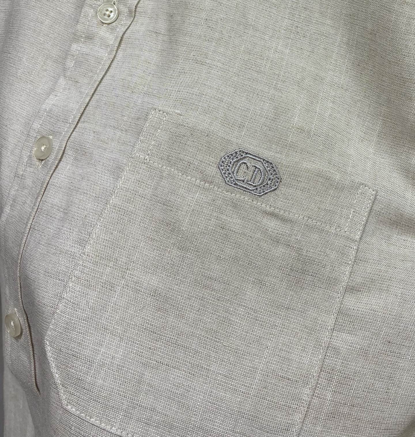 Dior Old Money Style Linen Shirt Set – 26SS