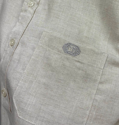 Dior Old Money Style Linen Shirt Set – 26SS