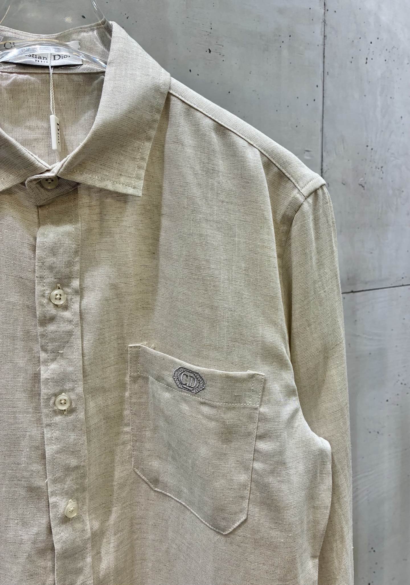 Dior Old Money Style Linen Shirt Set – 26SS