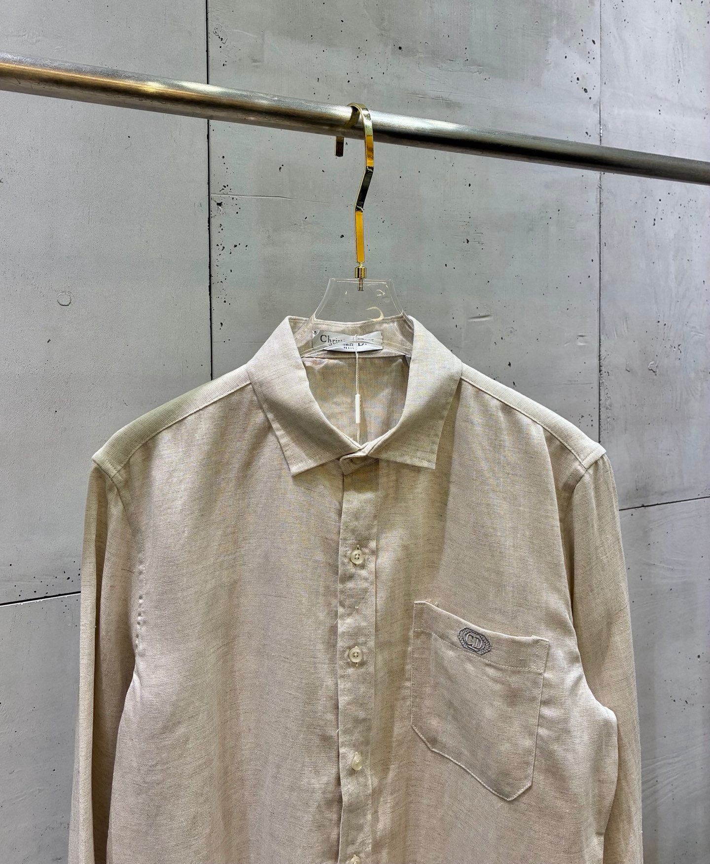 Dior Old Money Style Linen Shirt Set – 26SS