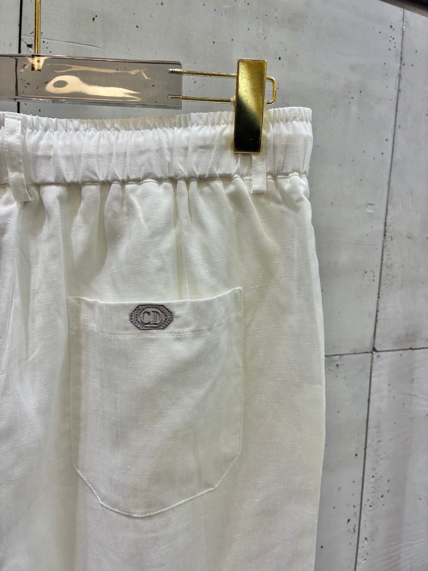 Dior Old Money Style Linen Shirt Set – 26SS
