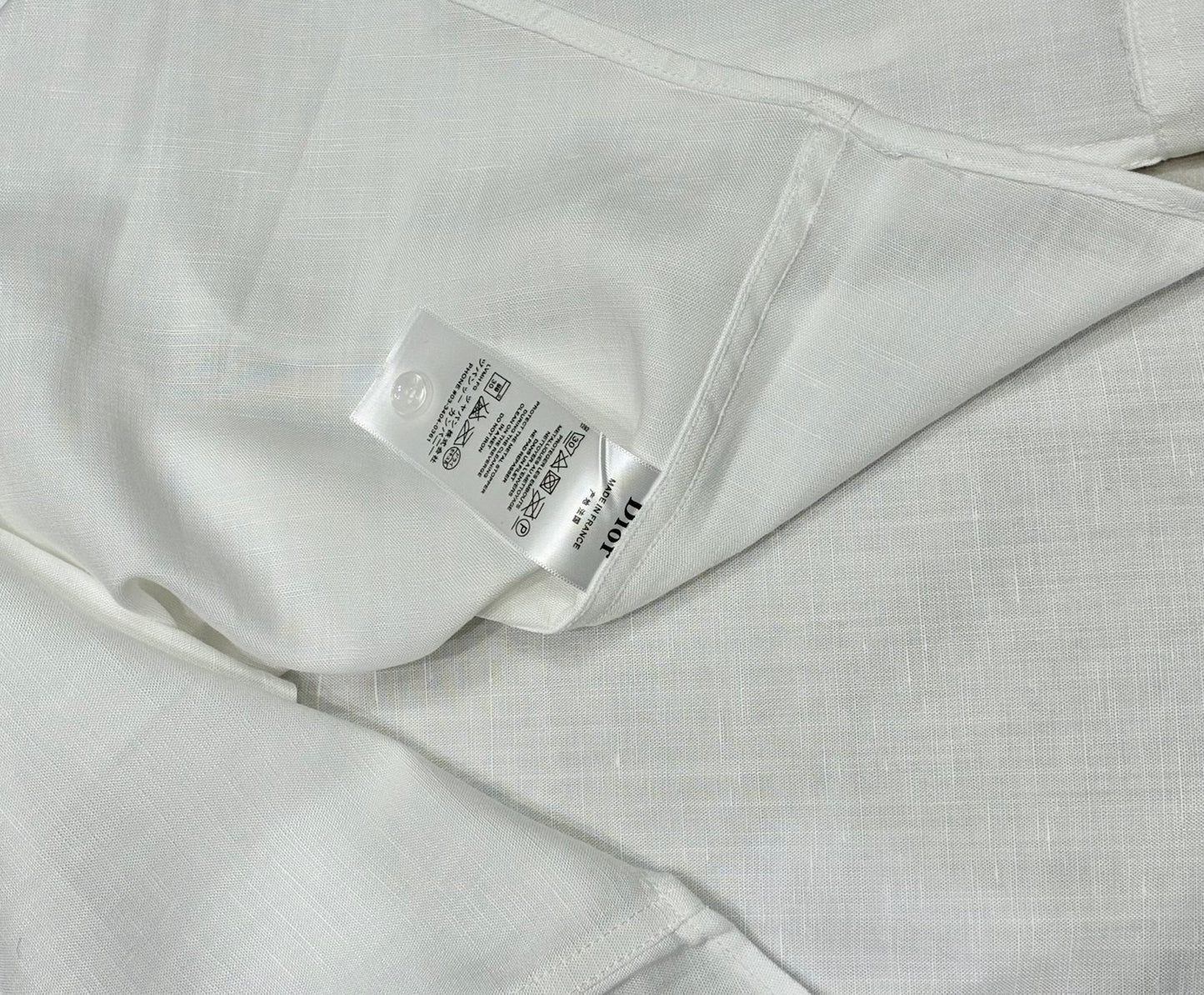 Dior Old Money Style Linen Shirt Set – 26SS