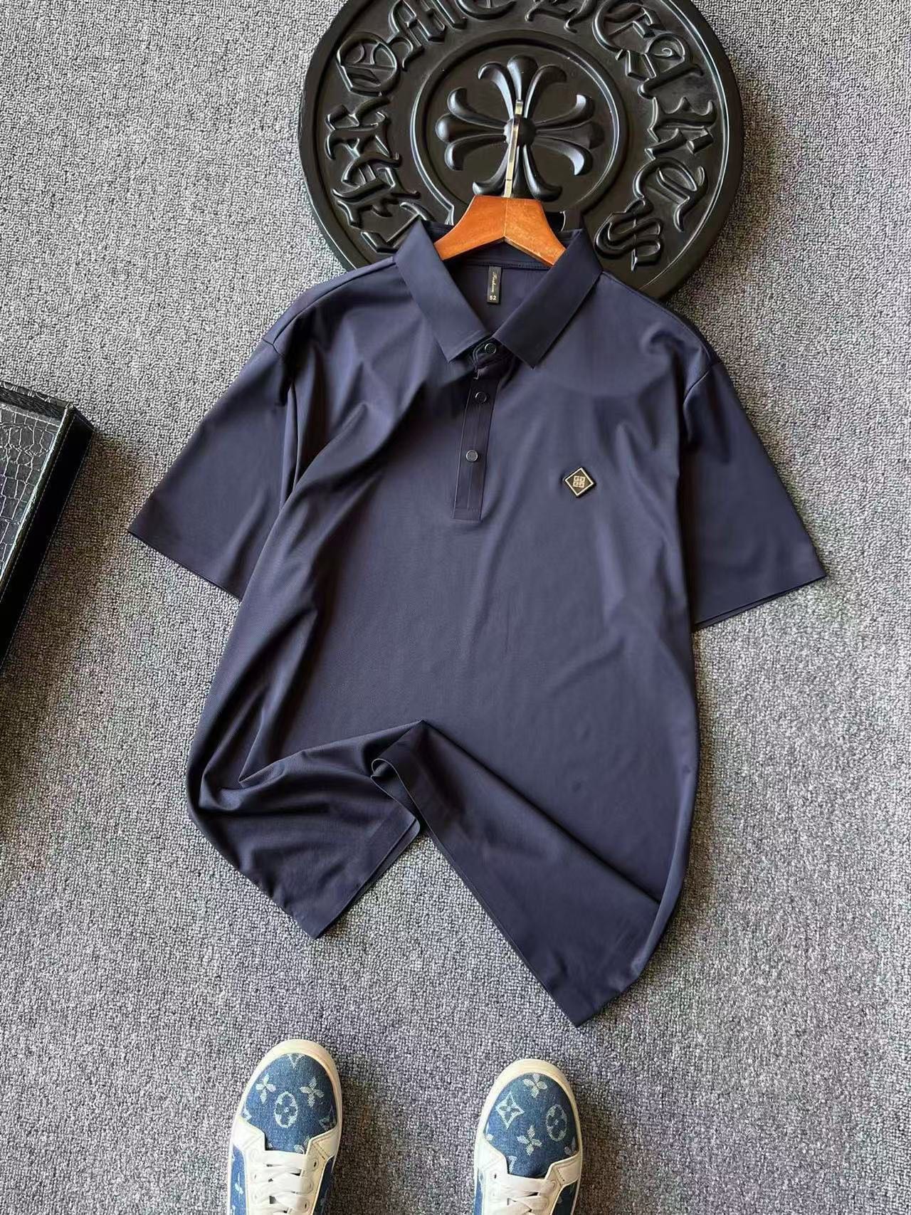 Givenchy Ice Silk Seamless Polo Shirt