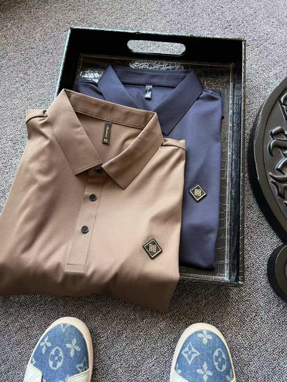 Givenchy Ice Silk Seamless Polo Shirt