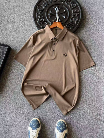 Givenchy Ice Silk Seamless Polo Shirt