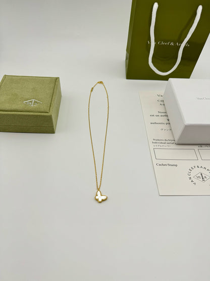 Van Cleef & Arpels Sweet Butterflies Pendant Necklace