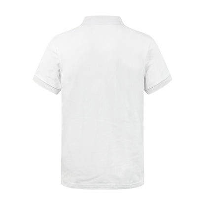 Moncler Patch Logo Pique Cotton Polo Shirt