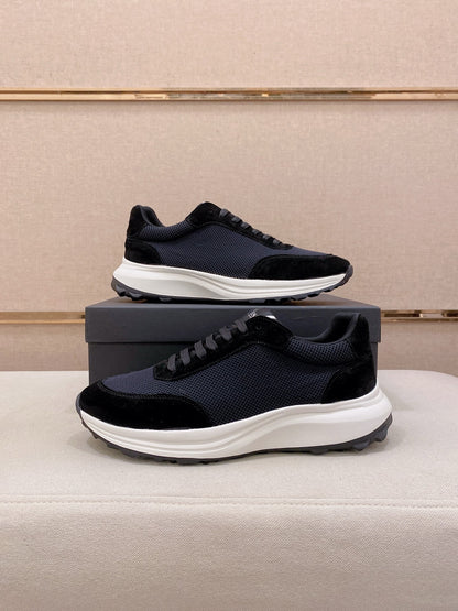 Boss Italian Leather Casual Sneakers