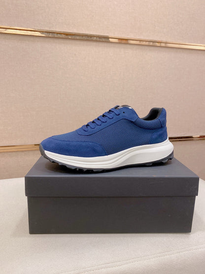 Boss Italian Leather Casual Sneakers