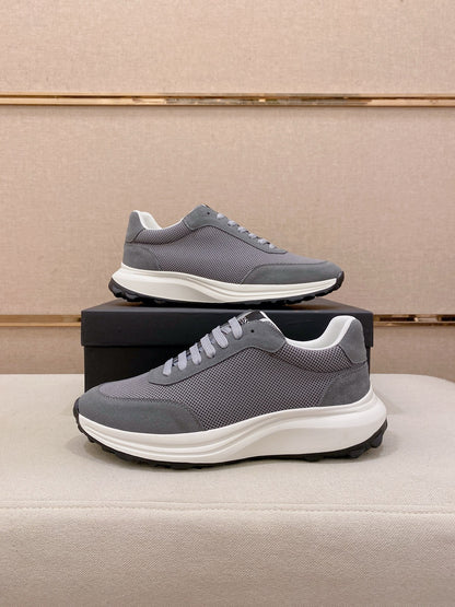 Boss Italian Leather Casual Sneakers