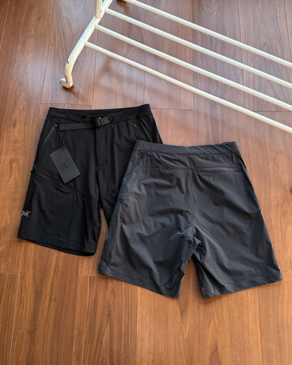 Arc'teryx Logo Embroidered Belted Casual Shorts – Summer Collection