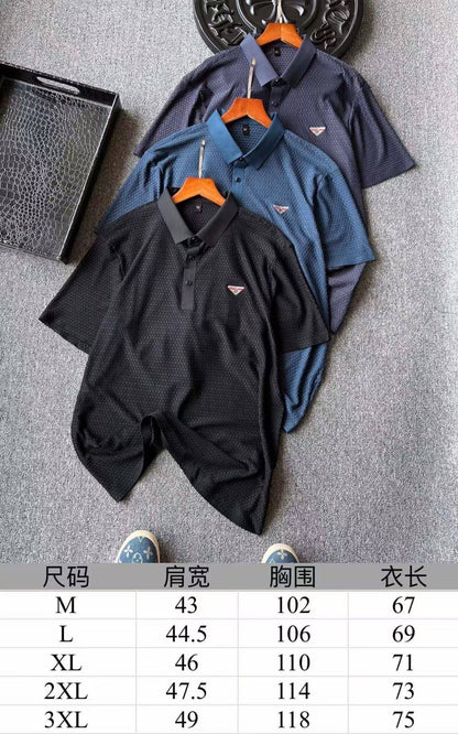Prada Seamless Nylon-Spandex Polo Shirt