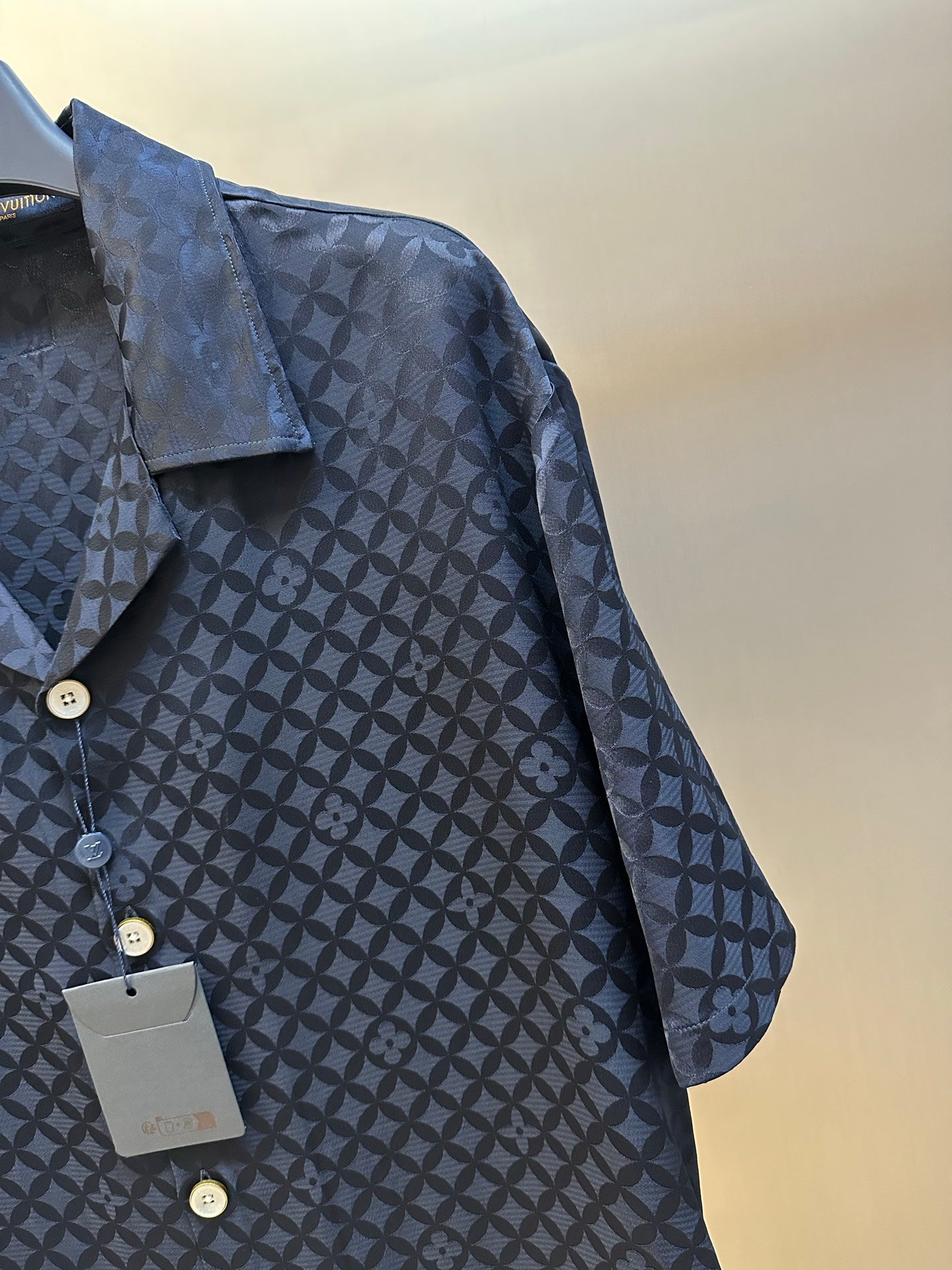 Louis Vuitton Dandy Monogram Jacquard Shirt – 25FW
