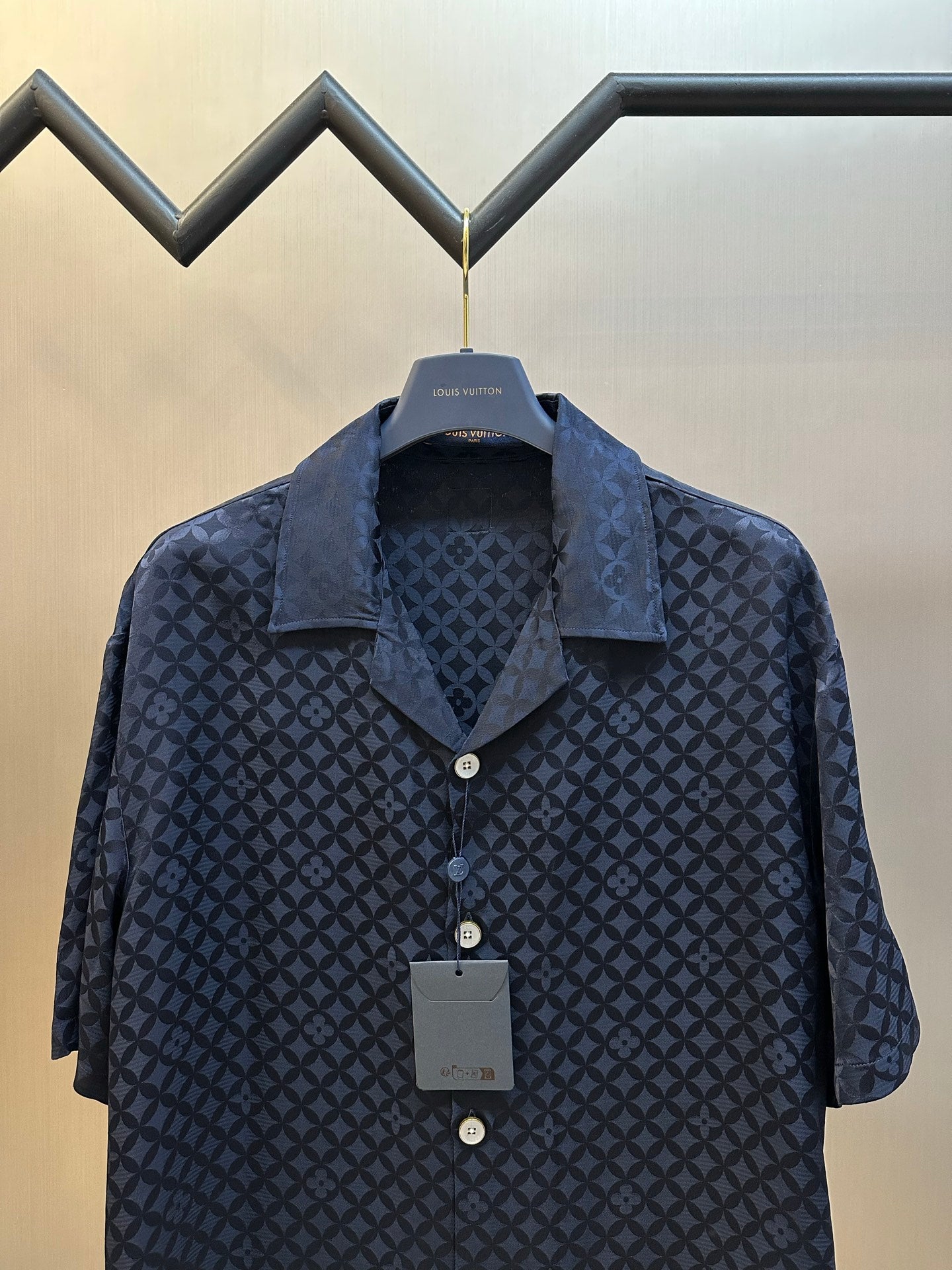 Louis Vuitton Dandy Monogram Jacquard Shirt – 25FW