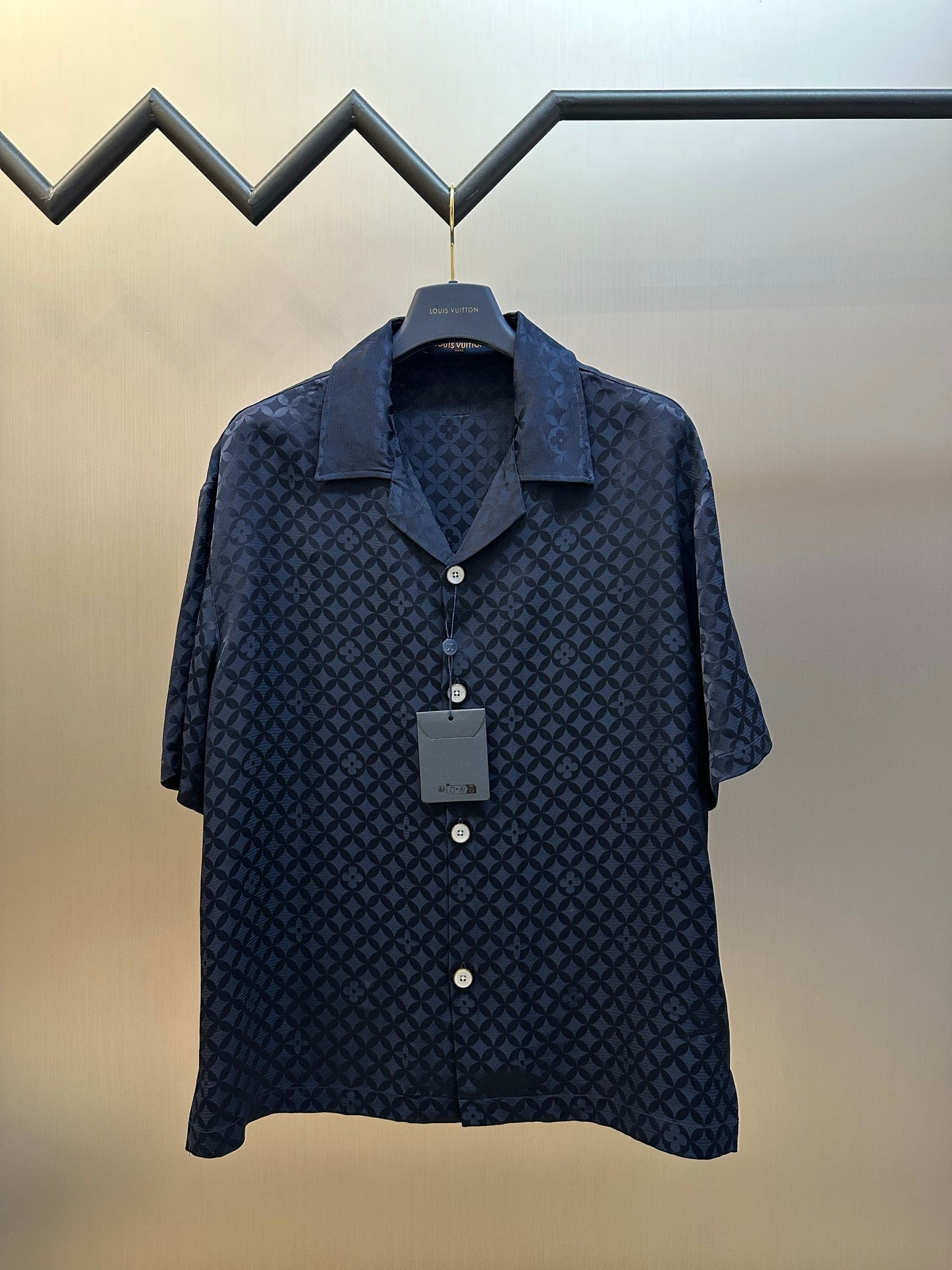Louis Vuitton Dandy Monogram Jacquard Shirt – 25FW