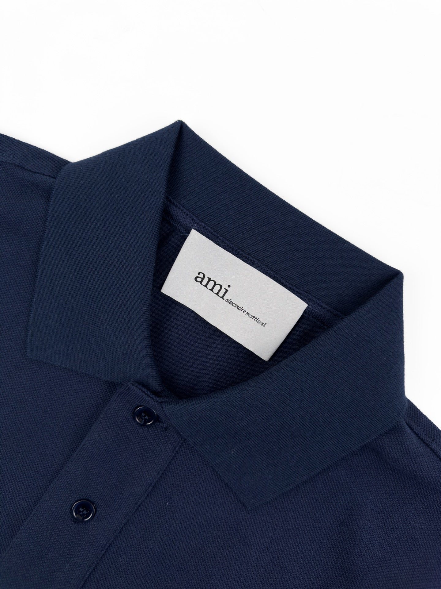 Ami Paris Heart Embroidered Polo Shirt – Spring/Summer Collection