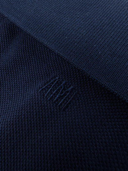 Ami Paris Heart Embroidered Polo Shirt – Spring/Summer Collection