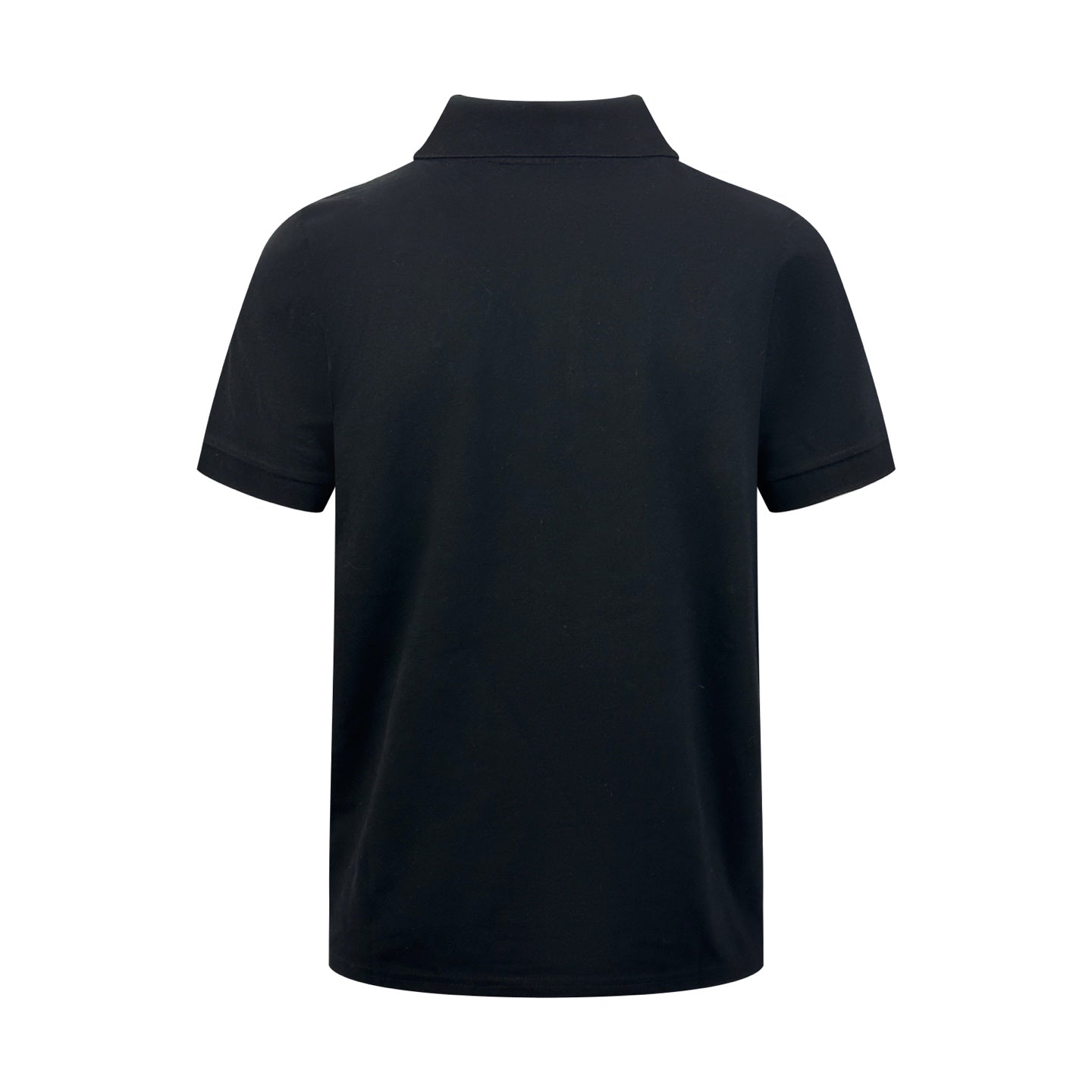 Moncler Half-Zip Polo Shirt – Obsidian Black
