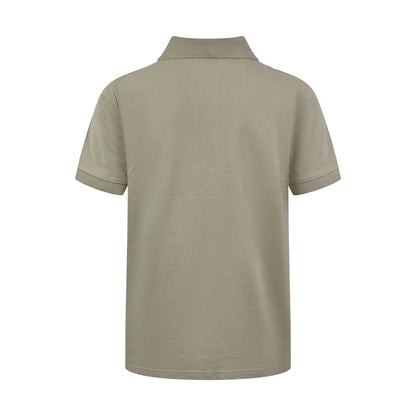 Moncler Logo Half-Zip Polo Shirt