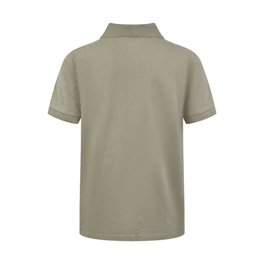 Moncler Logo Half-Zip Polo Shirt