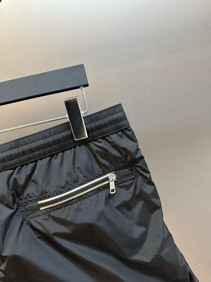 Moncler Patch Logo Nylon Shorts – Spring/Summer Collection