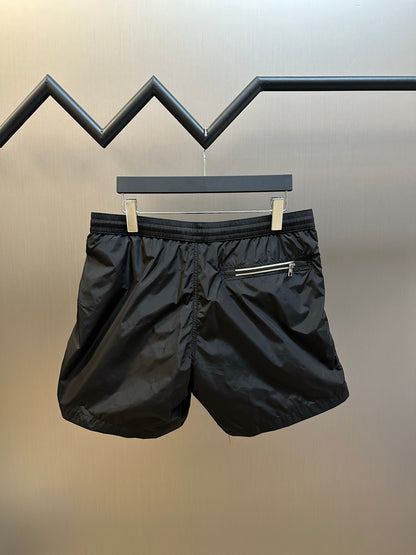 Moncler Patch Logo Nylon Shorts – Spring/Summer Collection